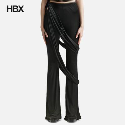 Andreadamo JERSEY FLARE PANTS 长裤休闲裤女HBX
