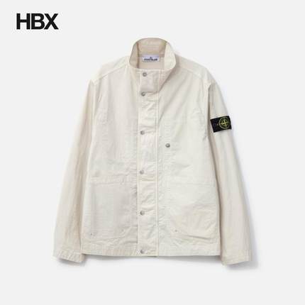 Stone Island/石头岛 Stand Collar Ripstop Jacket户外外套男HBX