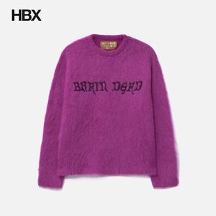 Dead 保暖针织衫 Boxy Sweater 男HBX Knit Brain