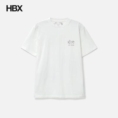 SPACE AVAILABLE Blue Carbon System Embroidered 短袖T恤