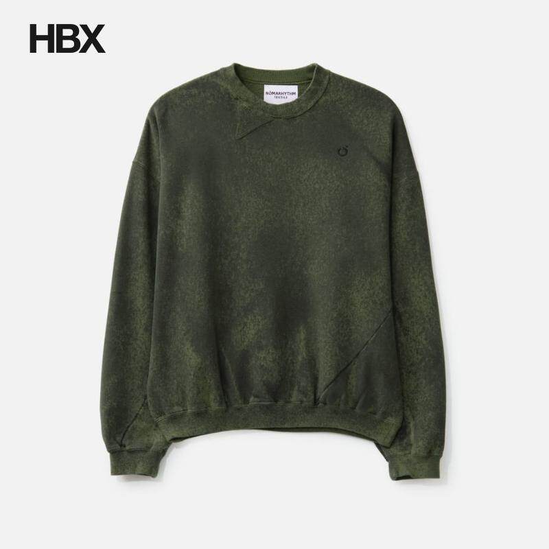 NOMARHYTHM TEXTILE Hand Dye Twist Sweat 无帽卫衣 HBX
