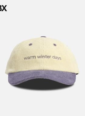 Warm Winter Days Corduroy Cap 帽子 HBX