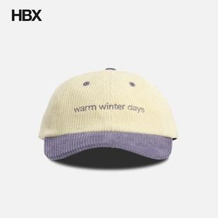 Winter 帽子 Days Cap HBX Corduroy Warm