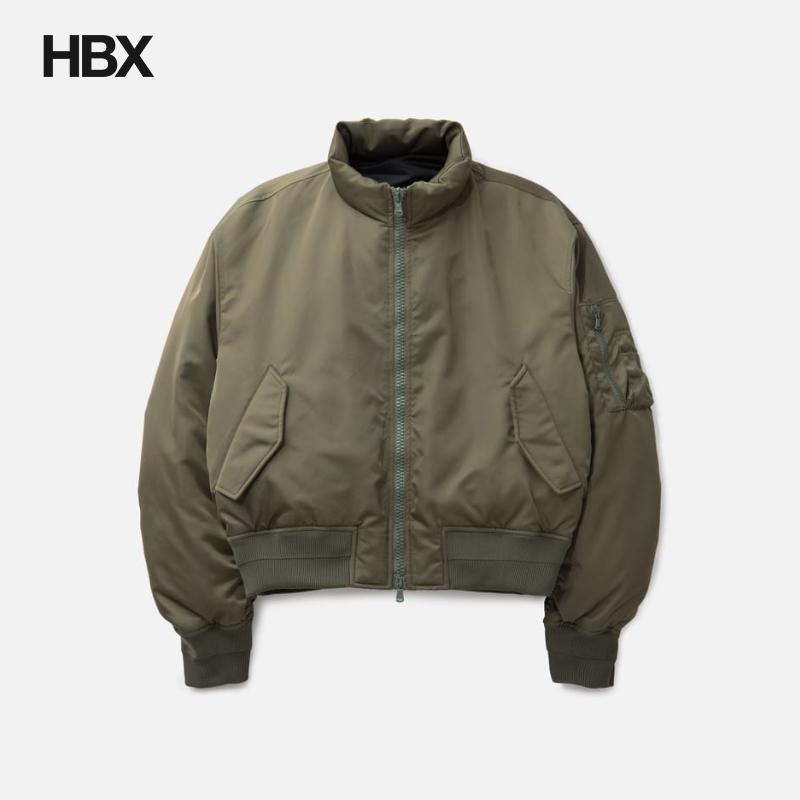 COOR Stand Collar Neck Down Puffer 外套夹克男HBX