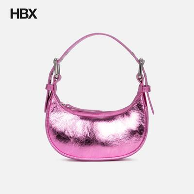 BY FAR Metallic Mini Soho 包袋女HBX