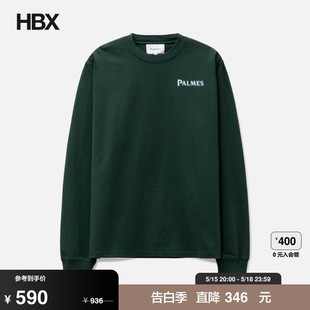 T恤男HBX shirt Long Sleeve Water 长袖 Palmes