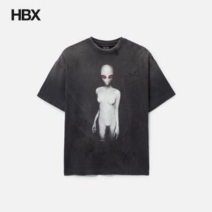 Saint Michael Alien Short Shirt T-shirt 短袖T恤男HBX