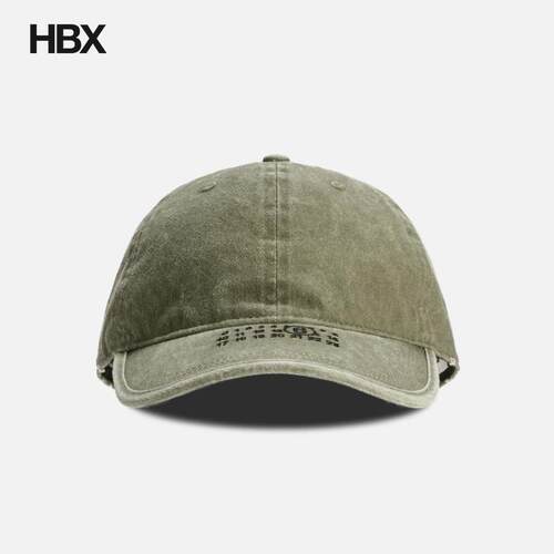 MM6 Maison Margiela Washable Cotton Label Cap 鸭舌帽HBX