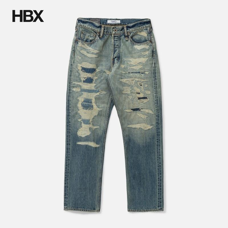 FDMTL Classic Straight Denim CS123 牛仔裤男HBX