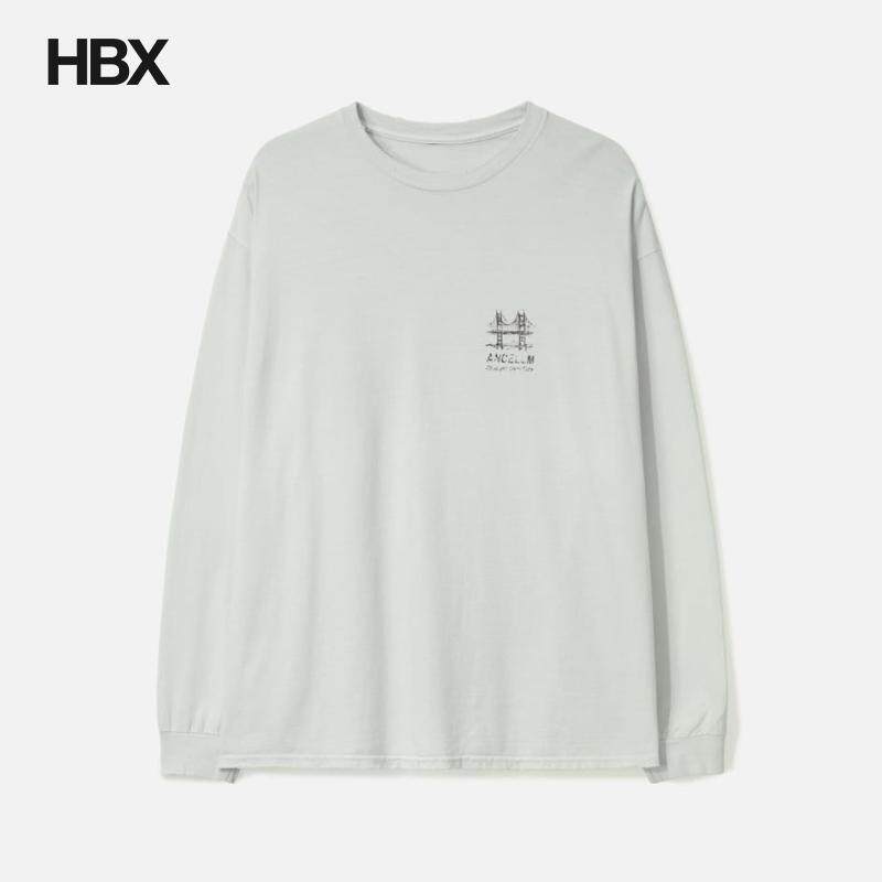 ANCELLM Bridge Long Sleeve T-shirt 长袖T恤男HBX