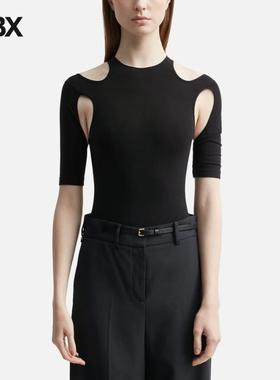 Andreadamo Cut-Out Detail Sculpted Body Top 连体衣女HBX