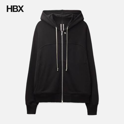 Rick Owens 瑞克·欧文斯 Zip-Up Jersey Windbreaker 外套男HBX