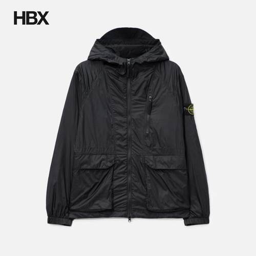 Stone Island/石头岛 Light Ripstop Cordura® Hooded 风衣男HBX