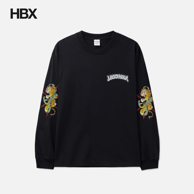 Wacko Maria Tim Lehi / Washed Heavy Weight 长袖T恤男HBX