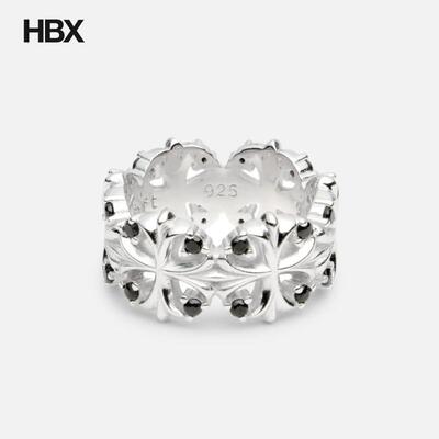 MIDNIGHTFACTORY Maltese-Cross Quadruplets Ring 首饰 HBX