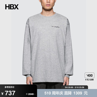Layers Shirt长袖 T恤男HBX GEO