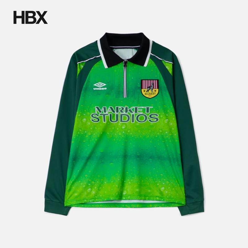 Market x Umbro Long Sleeve Keeper Jersey Polo衫男HBX