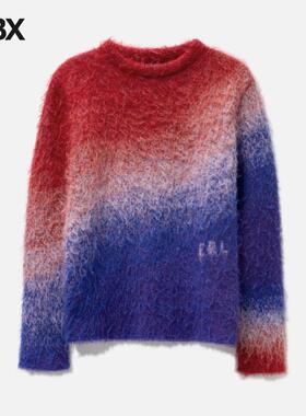 ERL Unisex Degrade V-Neck Knit Sweater 保暖针织衫 HBX