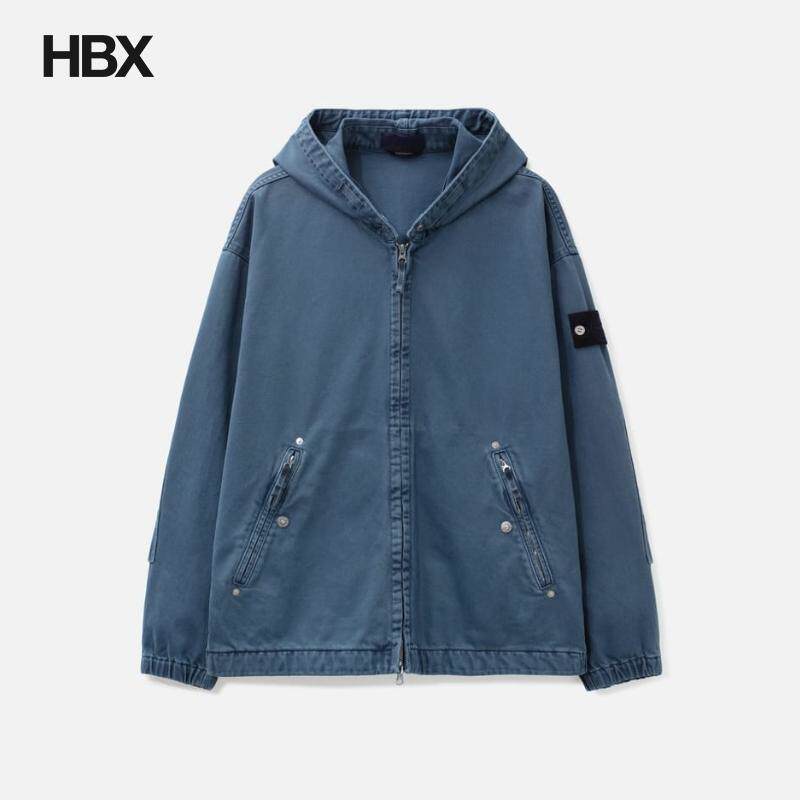 Stone Island/石头岛 Light Bull Denim Indigo 牛仔外套男HBX