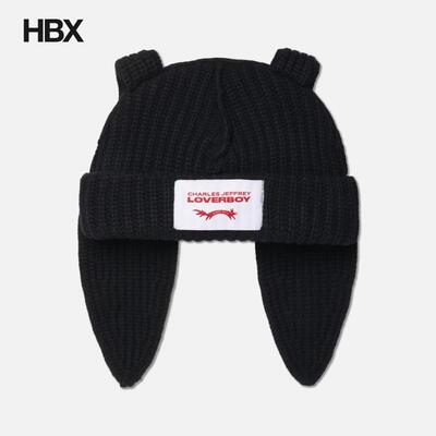 Charles Jeffrey Loverboy Chunky Rabbit Beanie 针织帽HBX