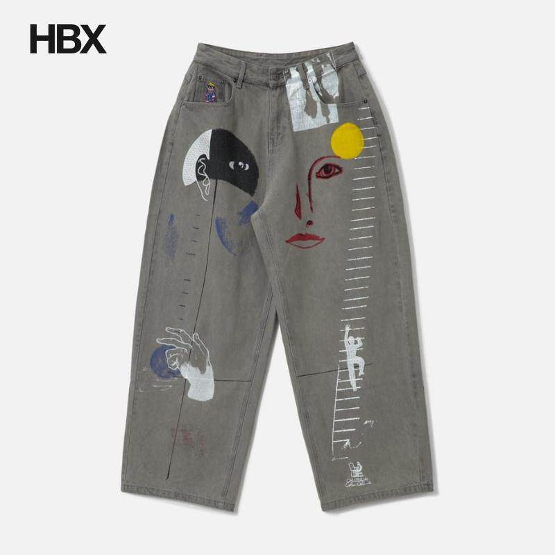 KidSuper From A Place I Never Been Pants 牛仔裤男HBX