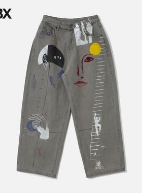 KidSuper From A Place I Never Been Pants 牛仔裤男HBX