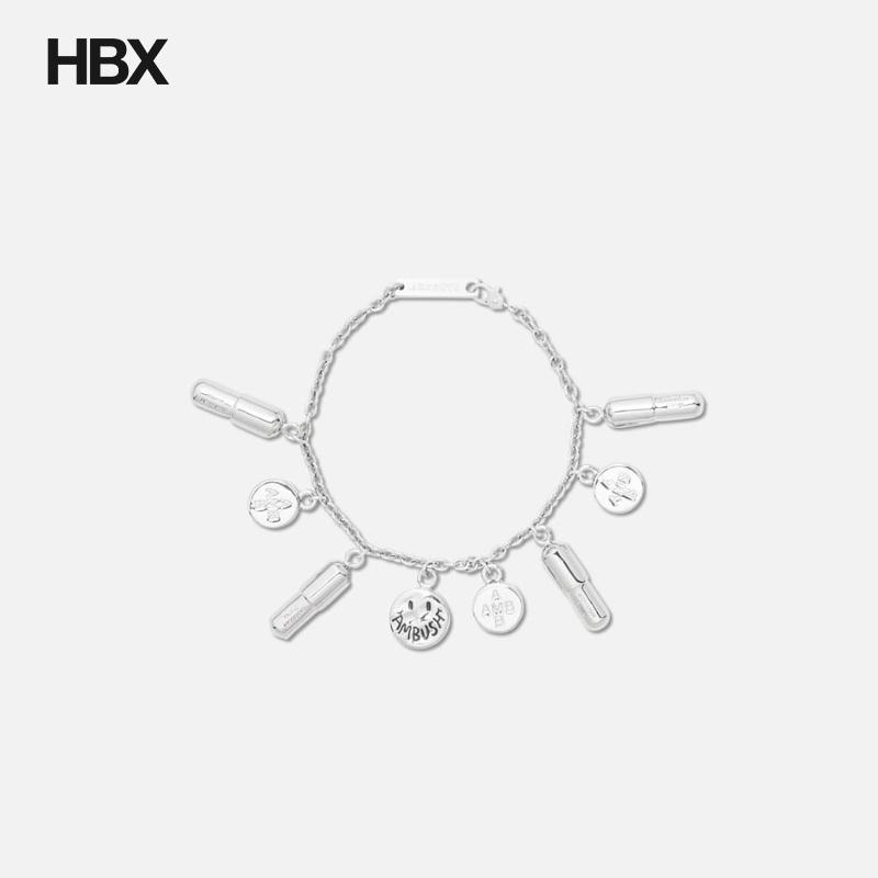 AMBUSH Multi Pill Charm Bracelet手环男HBX