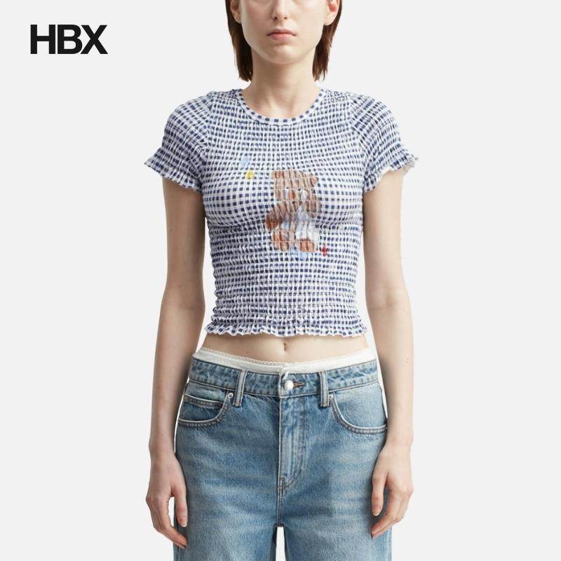 Glowny Crying Baby Smoke Top 短袖T恤女HBX