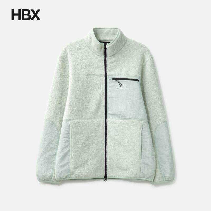 Purple Mountain Observatory Borg Sherpa Fleece 无帽卫衣男HBX