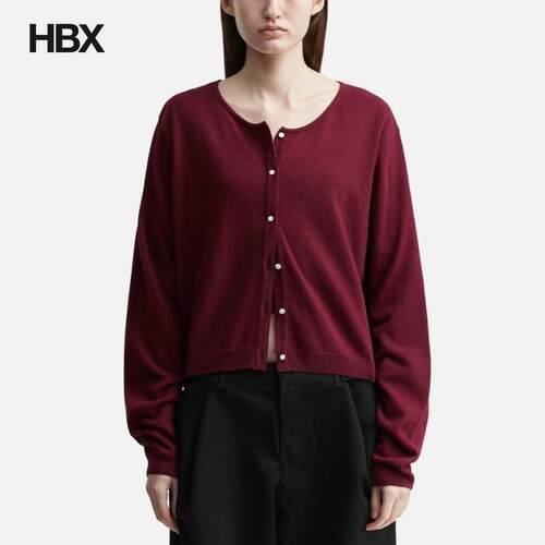 Glowny G Classic Loose Fit Cardigan 针织衫女HBX
