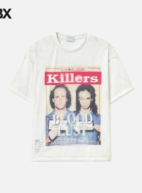 TOLQ Short Sleeve Trompe L'oeil Mosaic T-shirt 短袖T恤男HBX