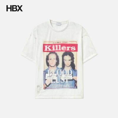 TOLQ Short Sleeve Trompe L'oeil Mosaic T-shirt 短袖T恤H