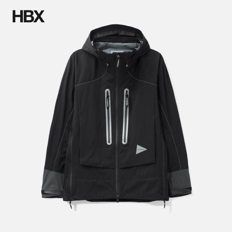 and wander Pertex Shield Rain Jacket 风衣男HBX