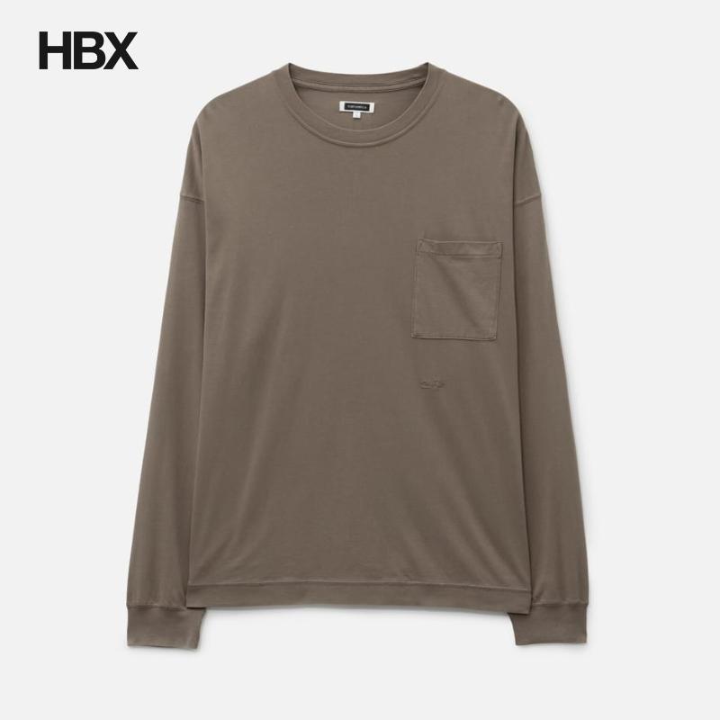 Nanamica OOAL Long Sleeve Pocket T-Shirt 长袖T恤男HBX图片