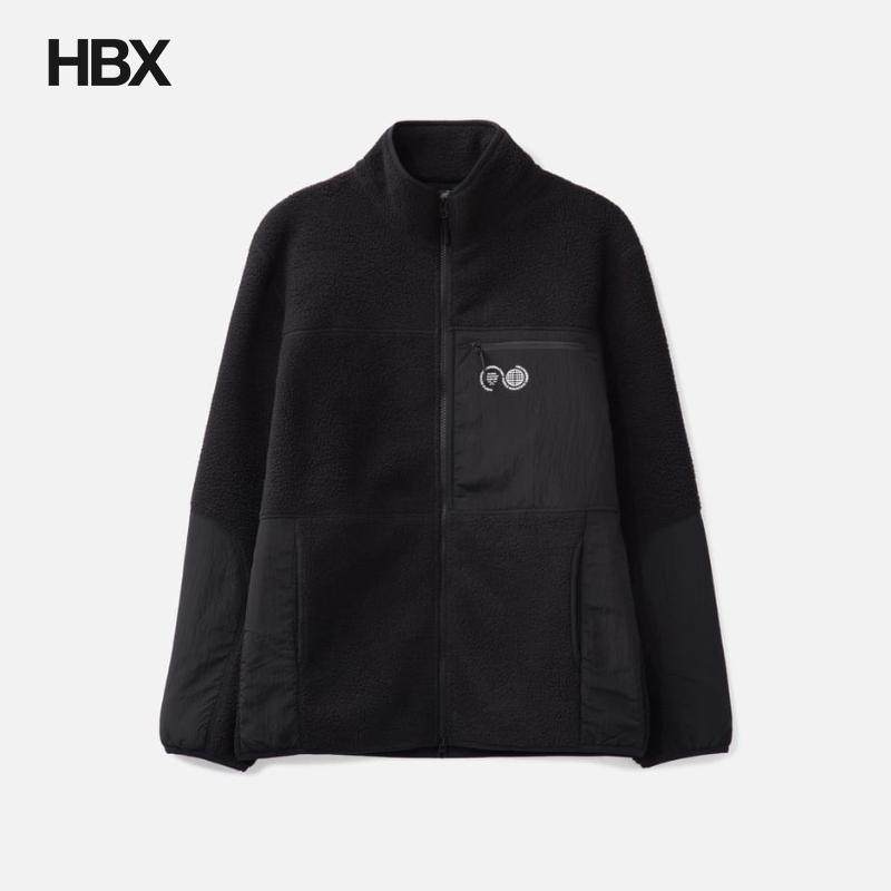 Purple Mountain Observatory Borg Sherpa Fleece 无帽卫衣男HBX