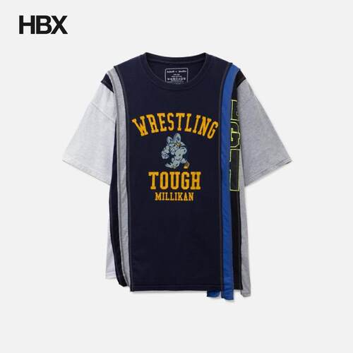 Needles 7 Cut Wide T-Shirt - College 短袖T恤男HBX