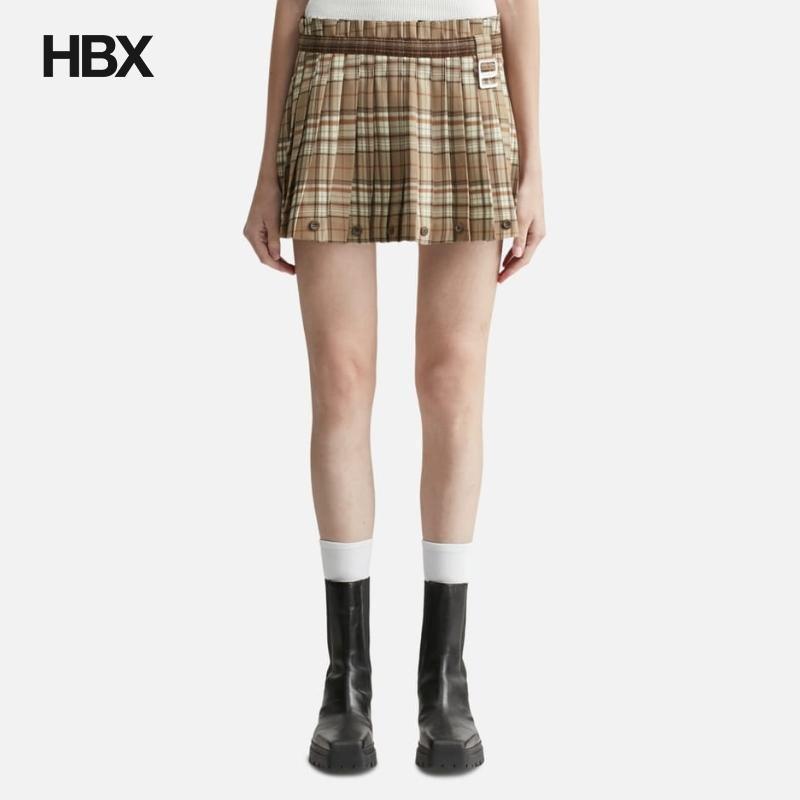 Glowny Haze Twotone Pleated Skirt 半身裙女HBX
