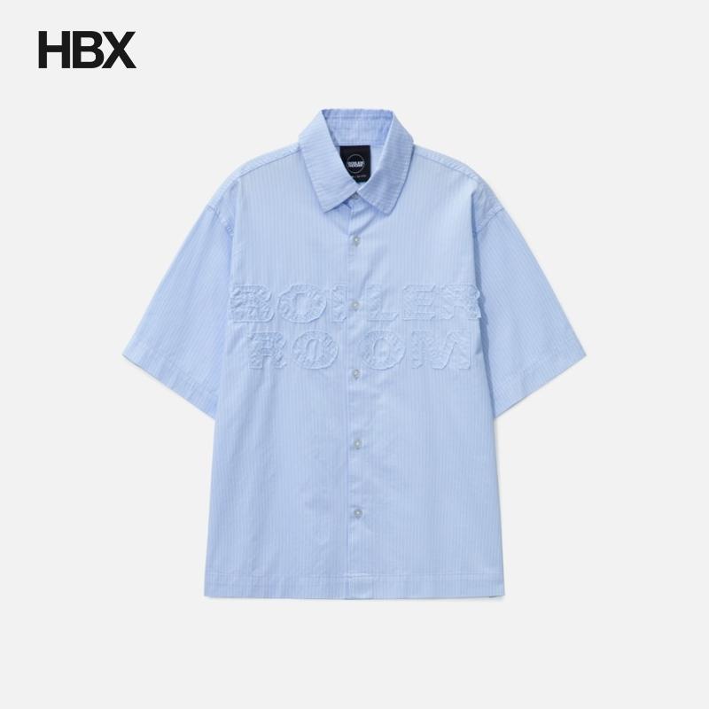 Boiler Room Short Sleeved Shirt 短袖衬衫男HBX