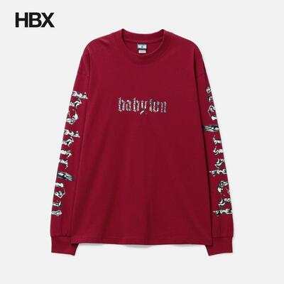 Babylon CATS+DOGS LONGSLEEVE 长袖T恤男HBX