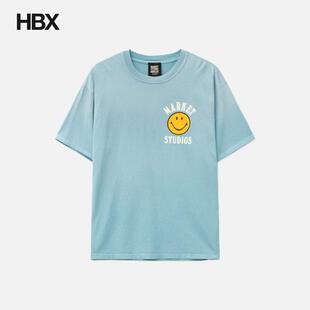 Market x Smiley Upside Down Lockup T-Shirt 短袖T恤男HBX