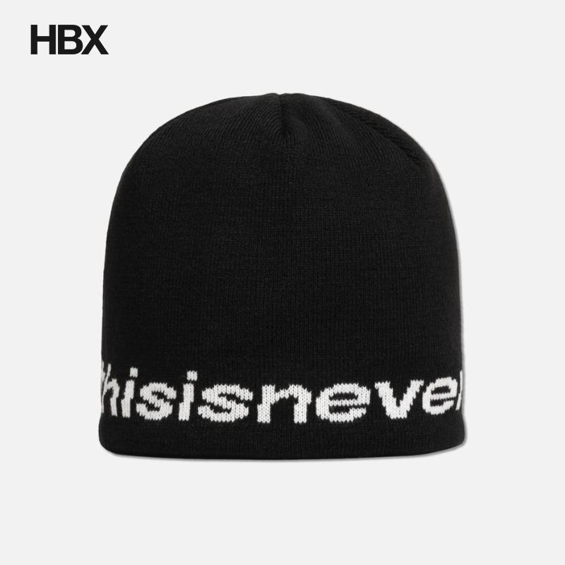thisisneverthat SP-Logo No Cuff Beanie 针织帽男HBX