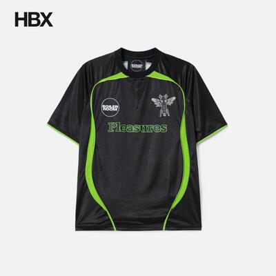 Pleasures Aqua Soccer Jersey 短袖T恤男HBX