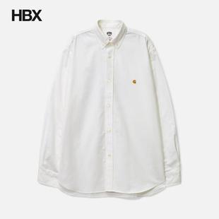 Carhartt 衬衫 Watanabe 男HBX 长袖 Man Shirt Junya Oxford