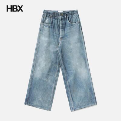 TOLQ Trompe L'Oeil Denim Sweatpants 长裤HBX