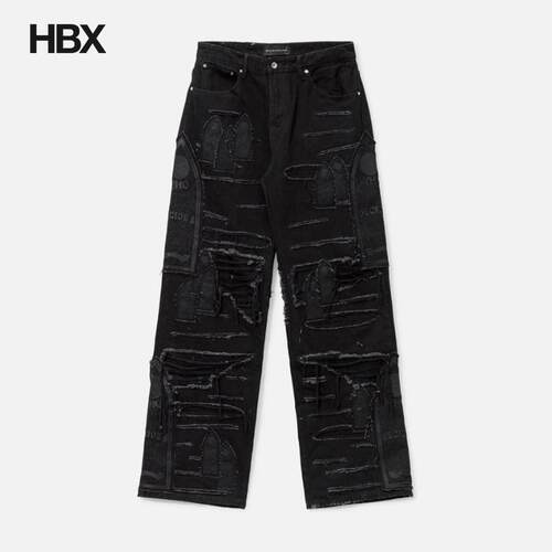 Who Decides War Ultra Flare Windowed Denim 牛仔裤男HBX