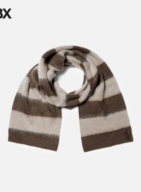 Observe Wool Mohair Striped Scarf 围巾 HBX