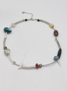 法国CapinKofin漫不经心系列小众设计感钛钢项链女高级感气质