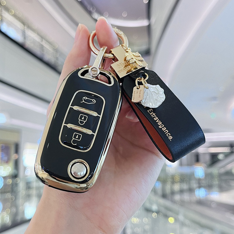 奔驰smart钥匙套折叠奔驰斯玛特精灵fortwo汽车扣女forfour保护壳