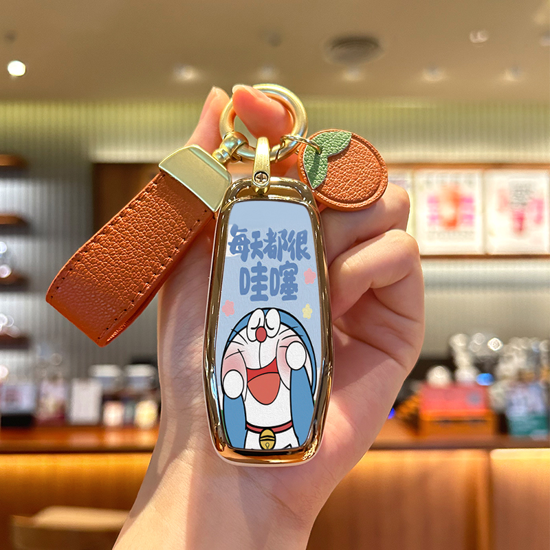 适用13-16款新福特蒙迪欧钥匙套锐界探险者汽车金牛座包致胜扣壳