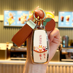 适用于奔驰B级B200钥匙套E350el汽车GLA200壳GLA220 QEA EQB EQC